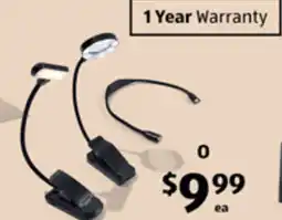 ALDI Reading light assortment offer