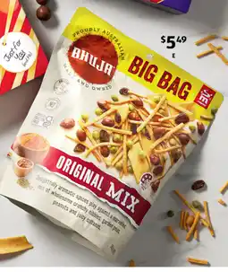 ALDI Bhuja big bag original mix offer