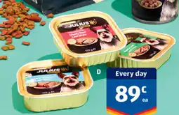 ALDI Julius gold dog food offer