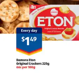 ALDI Damora eton original crackers offer