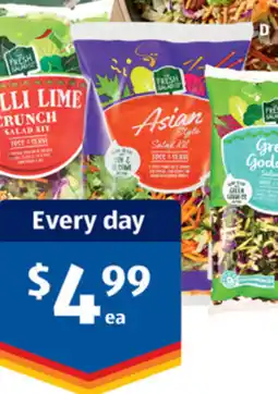 ALDI Asian style salad kit offer