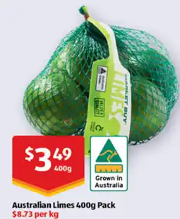 ALDI Australian limes offer