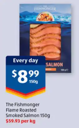 ALDI The fishmonger flame roasted smoked salmon offer
