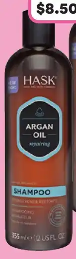 Priceline Hask argan oil repairing shampoo offer