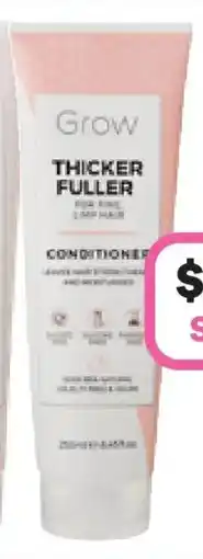 Priceline Grow thicker fuller conditioner offer