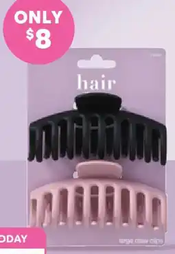 Priceline Priceline Large Claw Clips Matte offer