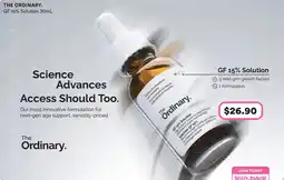 Priceline The ordinary gf 15% solution offer