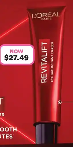 Priceline L'oréal paris revitalift laser instant eye bag eraser offer