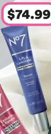 Priceline No7 lift & luminate triple action serum offer