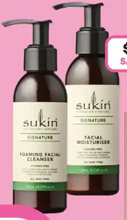 Priceline Sukin facial moisturiser offer