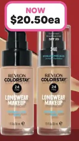Priceline Revlon colorstay liquid foundation normal/dry caramel offer