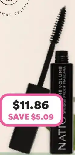 Priceline Natio extreme volume mascara black offer