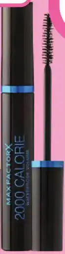 Priceline Max factor 2000 calorie waterproof mascara black 001 offer