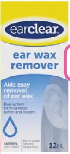 Priceline earclear ear wax remover offer