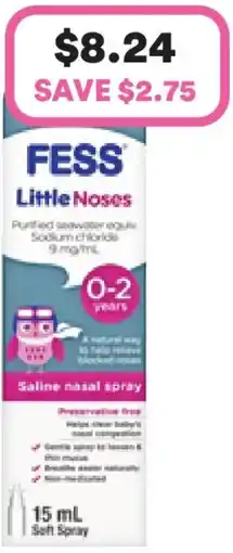 Priceline Saline nasal spray offer