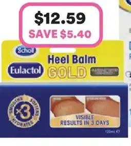 Priceline Scholl Heel Balm offer