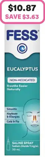 Priceline Fess eucalyptus non medicated offer