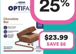 Priceline Optifa chocolate bar offer