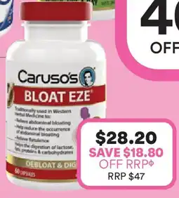 Priceline Caruso's BLOAT Eze offer