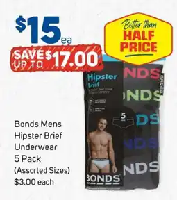 Foodland Bonds Mens Hipster Brief Underwear offer