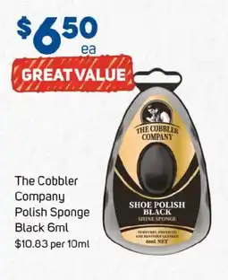 Foodland The cobbler company polish sponge black offer