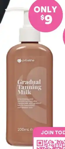 Priceline Gradual tanning milk offer