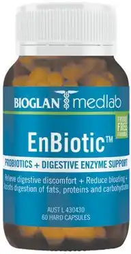 Bioglan Medlab EnBiotic 60 Capsules