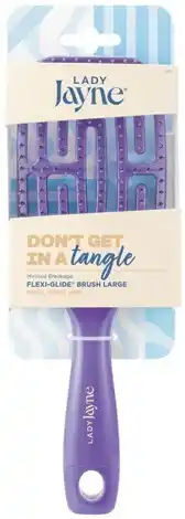 Discount Drug Stores Lady Jayne Flexi-Glide Detangling Brush Large offer