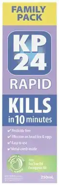 Discount Drug Stores KP24 Rapid Head Lice Solution With Comb offer