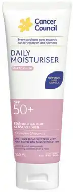 Discount Drug Stores Cancer Council Daily Moisturiser Matte SPF 50+ offer