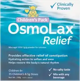 Discount Drug Stores OsmoLax Relief Children's Pack offer