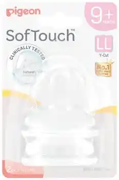 Discount Drug Stores Pigeon SofTouch III Peristaltic Plus Teat LL 9+ Months offer