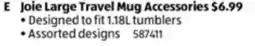ALDI Joie Large Travel Mug Accessories offer