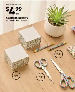 ALDI Assorted Stationery Accessories offer