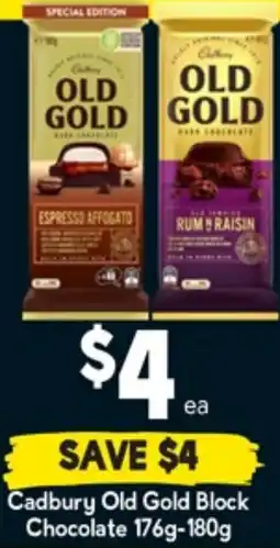 Drakes Cadbury Old Gold Block Chocolate offer