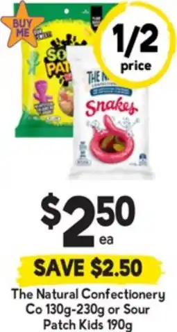 Drakes The Natural Confectionery Co or Sour Patch Kids offer