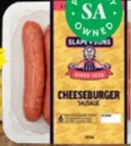 Drakes Slape & Sons Cheeseburger Sausages offer