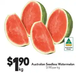 Drakes Australian Seedless Watermelon offer