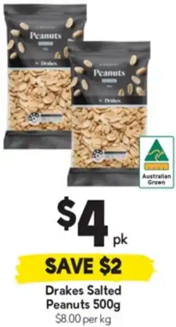 Drakes Drakes Salted Peanuts offer