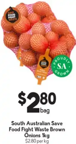 Drakes South Australian Save Food Fight Waste Brown Onions offer
