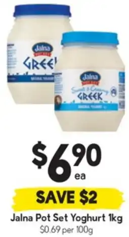 Drakes Jalna Pot Set Yoghurt offer