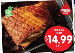Spudshed Pork belly roast offer