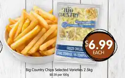 Spudshed Big country chips offer