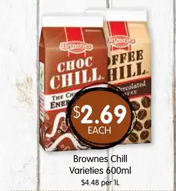 Spudshed Brownes chill offer