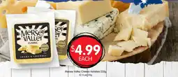 Spudshed Mersey valley cheese varieties offer