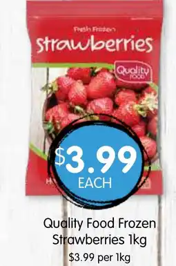 Spudshed Quality food frozen strawberries offer