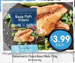 Spudshed Fisherman's choice basa fillets offer