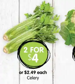 Spudshed Celery offer