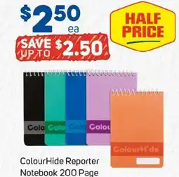 Foodland Colour hide reporter notebook offer