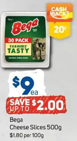 Foodland Bega cheese slices offer